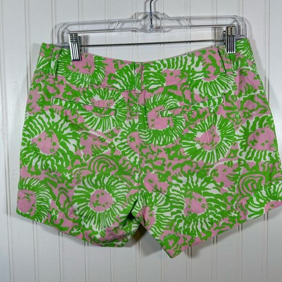 Lilly Pulitzer Callahan Sunny Side Lion Shorts Size‎ 4 - Picture 3 of 4